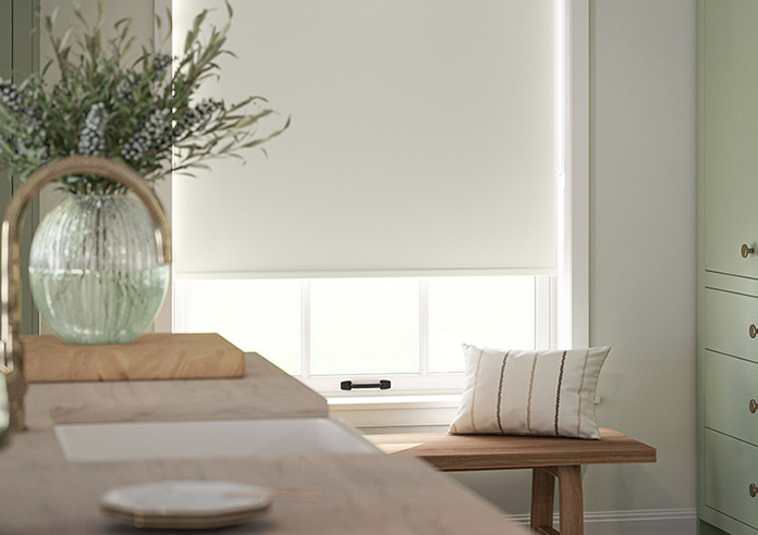 Anthology (Blackout), Macaroon Cream - Roller Blind - Image 5